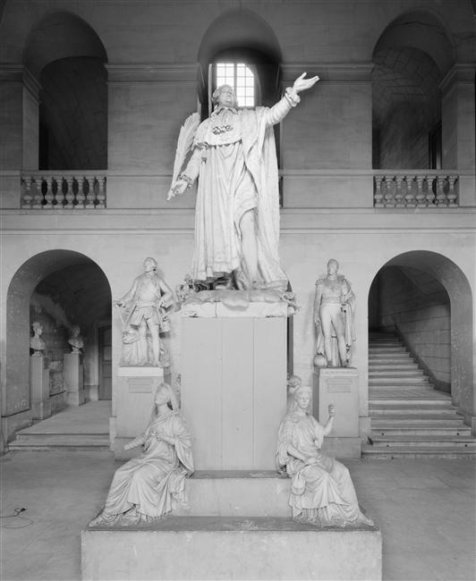 Le monument à la mémoire de Louis XIV par Cortot 72-002085