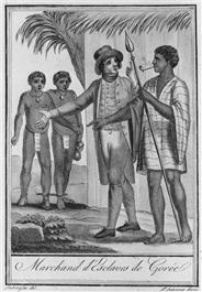 1510, the first African slaves left for America